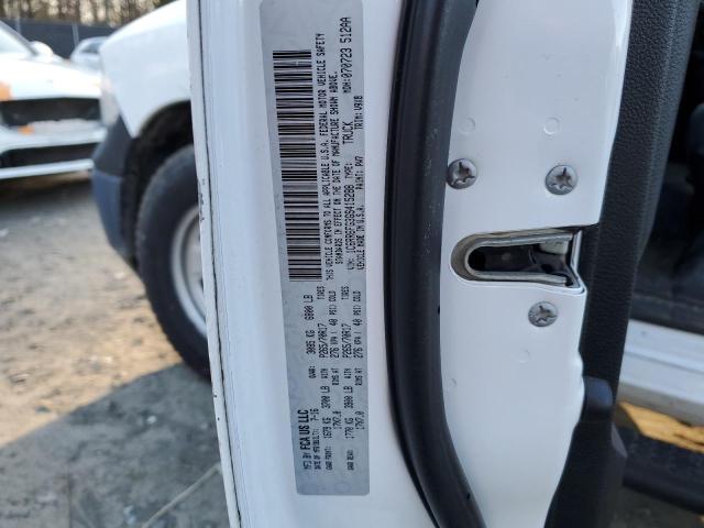 1C6RR6FG3GS415288 - 2016 RAM 1500 ST WHITE photo 12