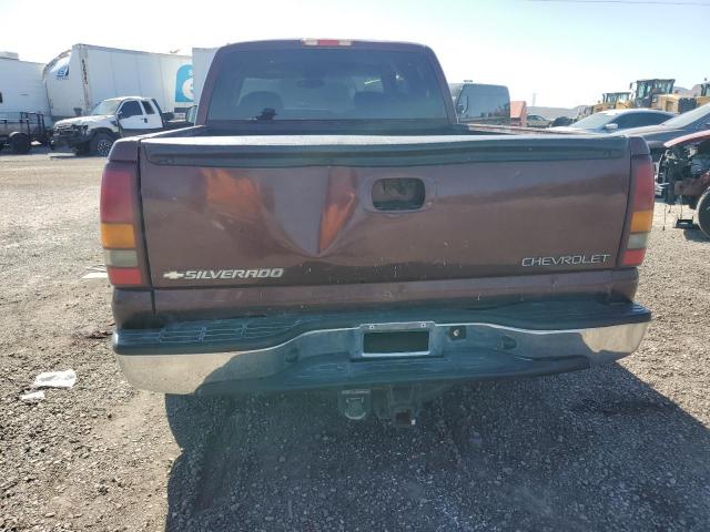 2GCEC19V221366616 - 2002 CHEVROLET SILVERADO C1500 BURGUNDY photo 6