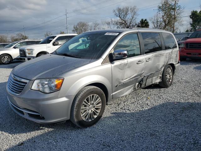 2C4RC1CG4ER460420 - 2014 CHRYSLER TOWN & COU TOURING L SILVER photo 1