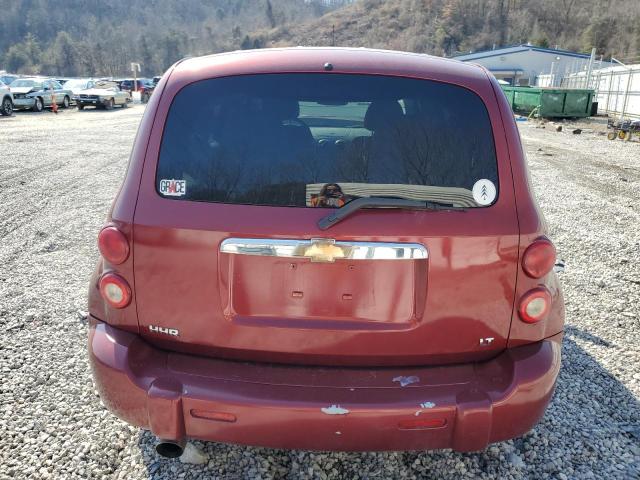 3GNDA53P08S645991 - 2008 CHEVROLET HHR LT RED photo 6