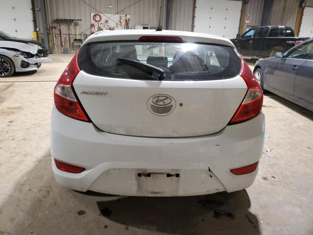 KMHCT5AE6HU324372 - 2017 HYUNDAI ACCENT SE WHITE photo 6