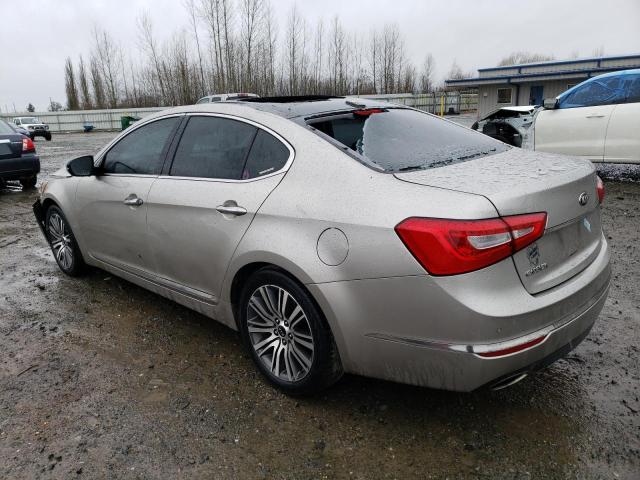 KNALN4D76E5156466 - 2014 KIA CADENZA PREMIUM TAN photo 2