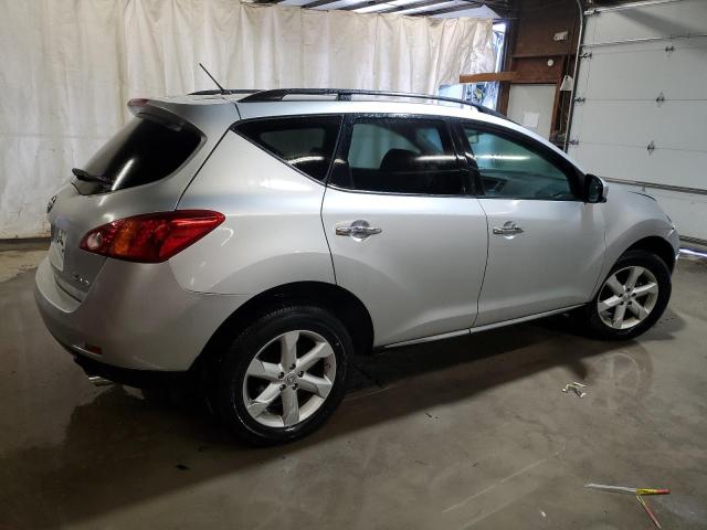 JN8AZ18WX9W138006 - 2009 NISSAN MURANO S SILVER photo 3