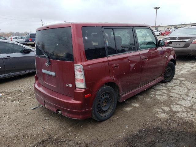 JTLKT324564119797 - 2006 TOYOTA SCION XB BURGUNDY photo 3