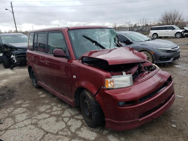 JTLKT324564119797 - 2006 TOYOTA SCION XB BURGUNDY photo 4