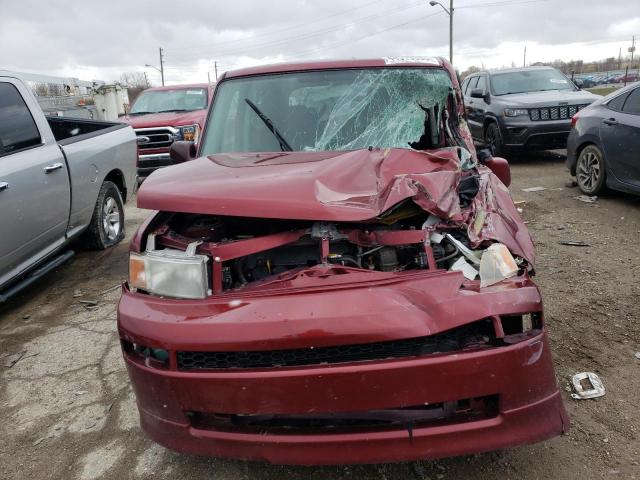 JTLKT324564119797 - 2006 TOYOTA SCION XB BURGUNDY photo 5