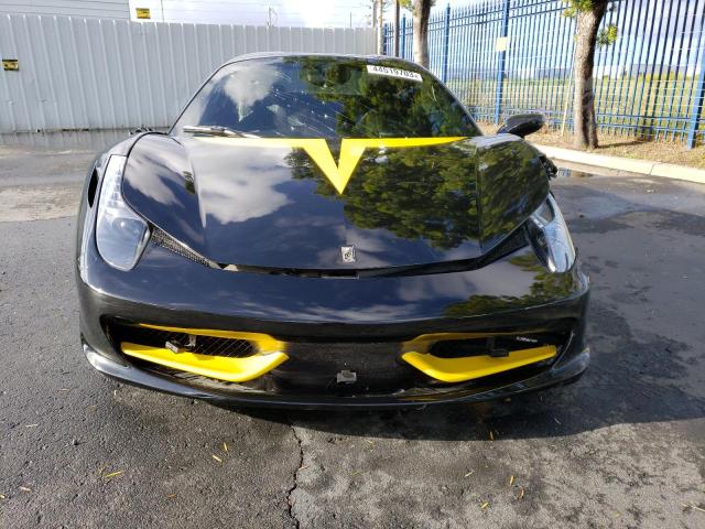 ZFF68NHA0E0198505 - 2014 FERRARI 458 SPIDER BLACK photo 5