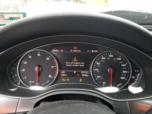 WAUHGAFC9GN009649 - 2016 AUDI A6 PRESTIGE შავი ფოტო 9