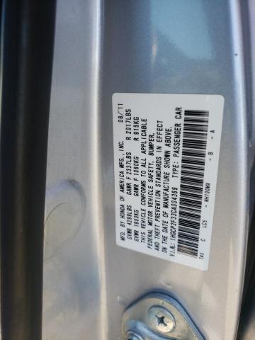 1HGCP2F33CA004369 - 2012 HONDA ACCORD LX SILVER photo 13