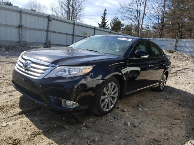 4T1BK3DB4BU385540 - 2011 TOYOTA AVALON BASE BLACK photo 1