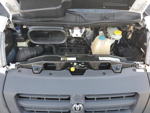 3C6TRVDG2EE119374 - 2014 RAM PROMASTER 2500 HIGH Ақ фото 11