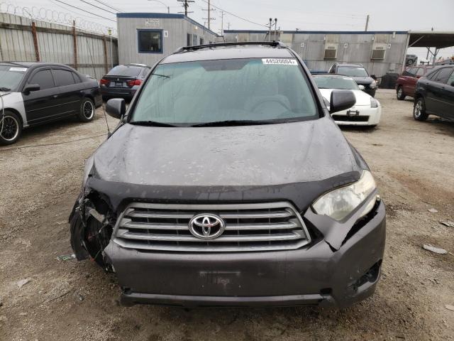 JTEDS41A182065672 - 2008 TOYOTA HIGHLANDER GRAY photo 5