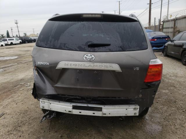 JTEDS41A182065672 - 2008 TOYOTA HIGHLANDER GRAY photo 6