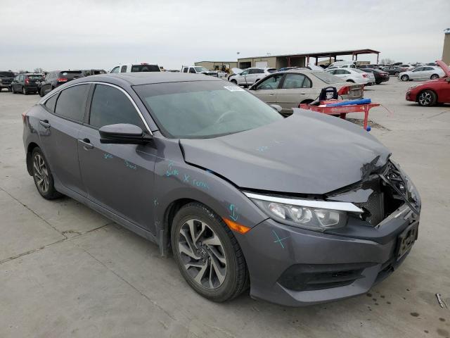 19XFC2F71JE040954 - 2018 HONDA CIVIC EX GRAY photo 4