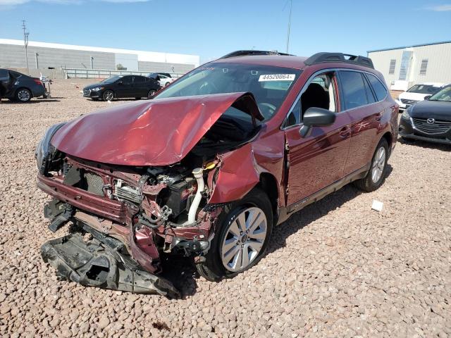 4S4BSABC2K3241474 - 2019 SUBARU OUTBACK 2.5I RED photo 1