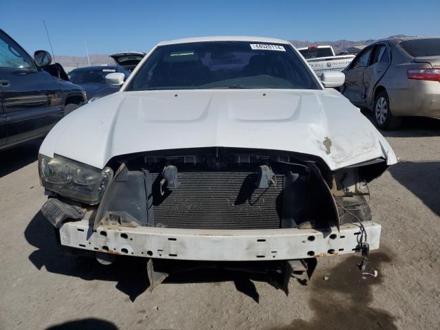 2B3CL3CG6BH607390 - 2011 DODGE CHARGER WHITE photo 5