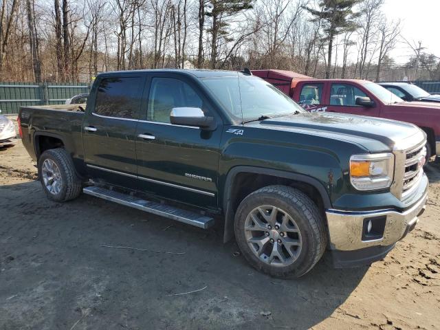 3GTU2VEC5FG159211 - 2015 GMC SIERRA K1500 SLT GREEN photo 4