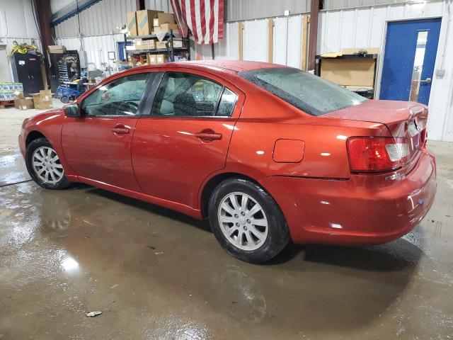 4A32B2FF6CE021837 - 2012 MITSUBISHI GALANT FE ORANGE photo 2