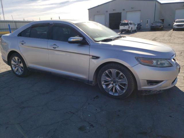 1FAHP2FW2AG144492 - 2010 FORD TAURUS LIMITED SILVER photo 4