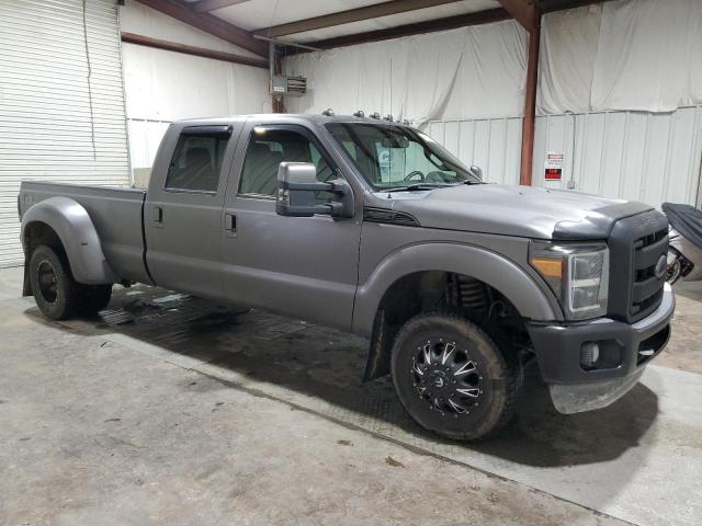 1FT8W3DT8BEA18226 - 2011 FORD F350 SUPER DUTY GRAY photo 4