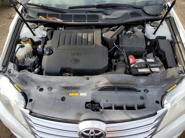 4T1BK3DB2CU460771 - 2012 TOYOTA AVALON BASE WHITE photo 11