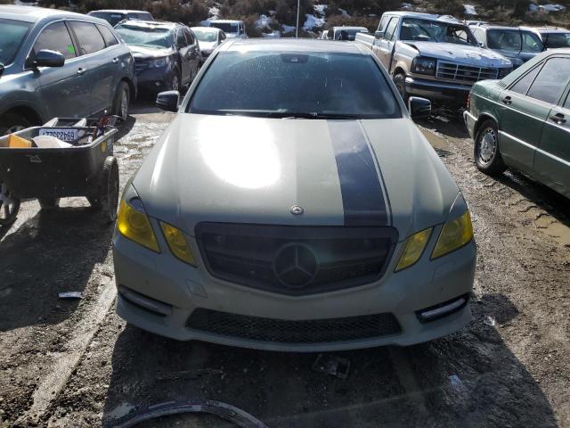 WDDHF9BB6CA646152 - 2012 MERCEDES-BENZ E 550 4MATIC GREEN photo 5