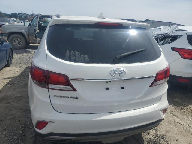 KM8SM4HF9HU195285 - 2017 HYUNDAI SANTA FE SE WHITE photo 6