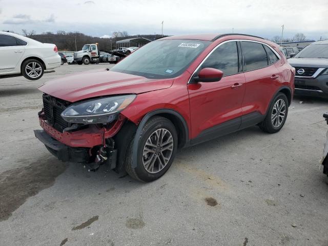 1FMCU0H64MUB06553 - 2021 FORD ESCAPE SEL RED photo 1