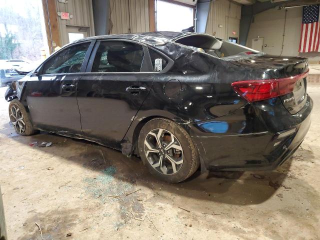 3KPF24AD6ME387969 - 2021 KIA FORTE FE BLACK photo 2