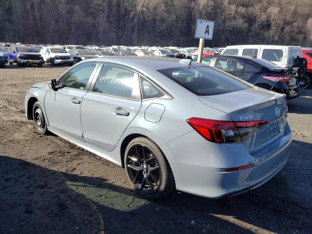 2HGFE2F57PH547090 - 2023 HONDA CIVIC SPORT GRAY photo 2