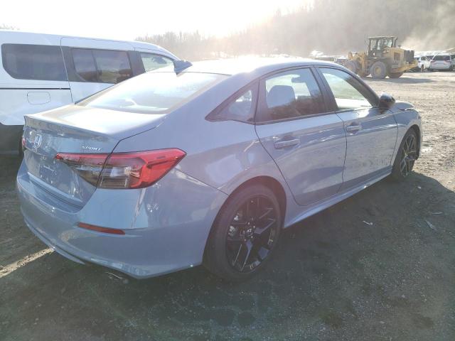 2HGFE2F57PH547090 - 2023 HONDA CIVIC SPORT GRAY photo 3