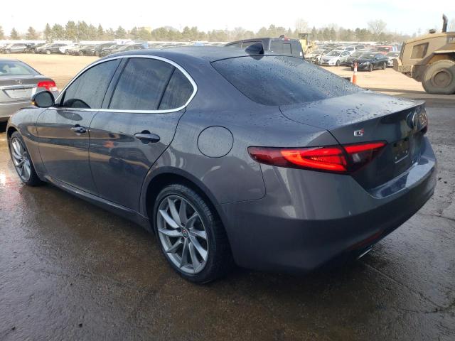 ZARFAEDN5J7567958 - 2018 ALFA ROMEO GIULIA Q4 ნაცრისფერი ფოტო 2