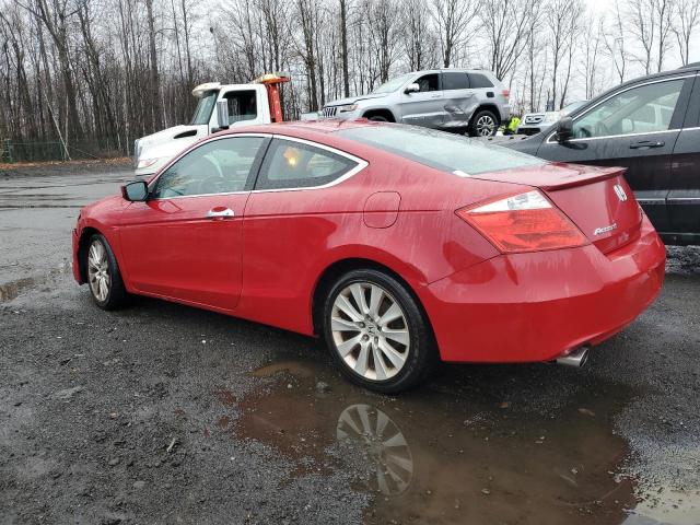 1HGCS2B80AA000759 - 2010 HONDA ACCORD EXL RED photo 2