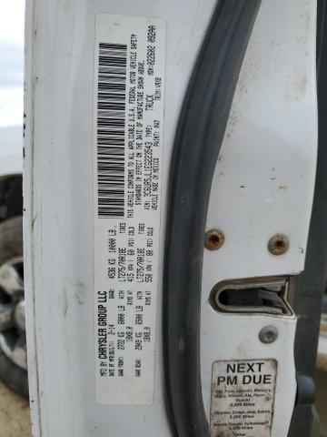 3C6UR5JL1EG223543 - 2014 RAM 2500 SLT თეთრი ფოტო 12