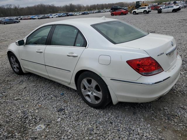 JH4KB16566C011859 - 2006 ACURA RL WHITE photo 2