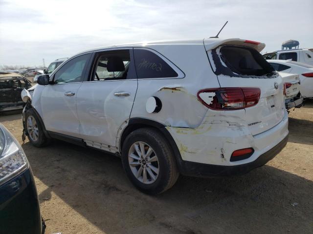 5XYPG4A30LG646955 - 2020 KIA SORENTO L WHITE photo 2