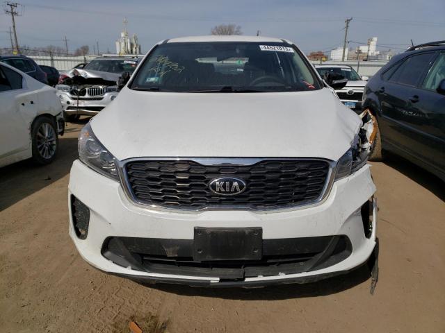 5XYPG4A30LG646955 - 2020 KIA SORENTO L WHITE photo 5