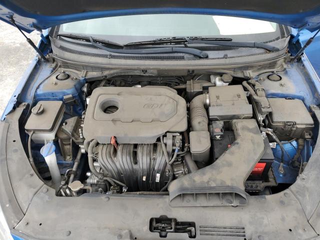 5NPE24AF5JH675311 - 2018 HYUNDAI SONATA SE BLUE photo 11