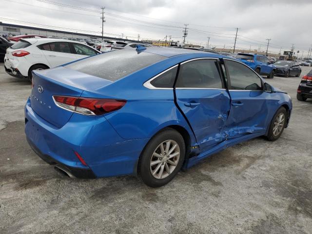 5NPE24AF5JH675311 - 2018 HYUNDAI SONATA SE BLUE photo 3