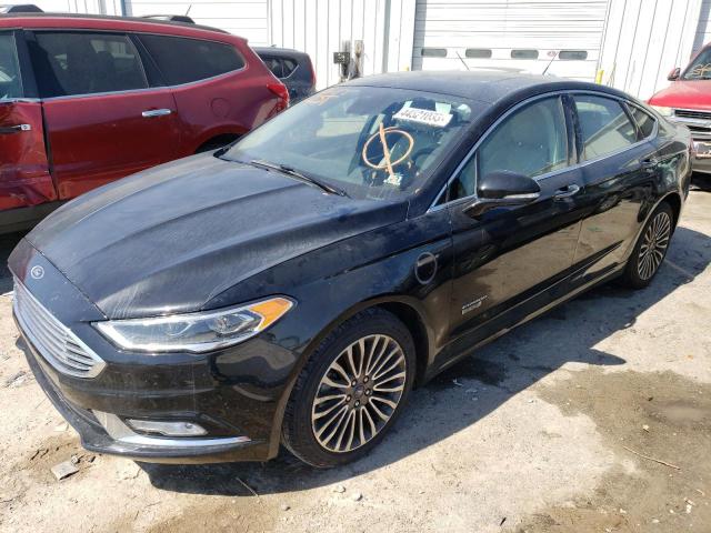 3FA6P0SU1HR269308 - 2017 FORD FUSION TITANIUM PHEV BLACK photo 1