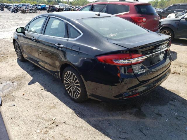 3FA6P0SU1HR269308 - 2017 FORD FUSION TITANIUM PHEV BLACK photo 2