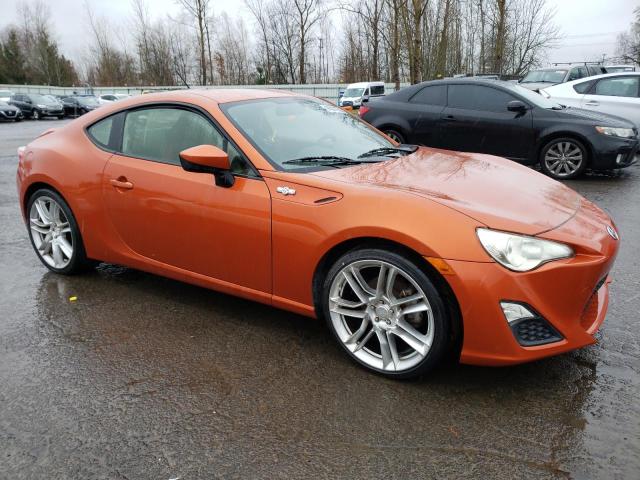 JF1ZNAA14D1703614 - 2013 TOYOTA SCION FR-S ORANGE photo 4