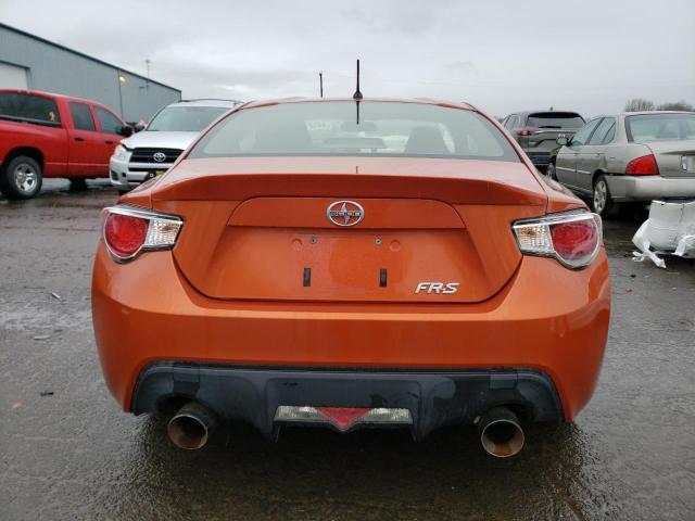 JF1ZNAA14D1703614 - 2013 TOYOTA SCION FR-S ORANGE photo 6