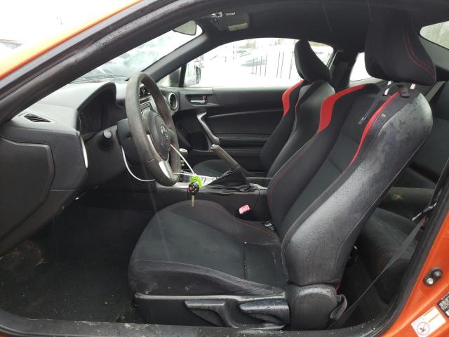 JF1ZNAA14D1703614 - 2013 TOYOTA SCION FR-S ORANGE photo 7
