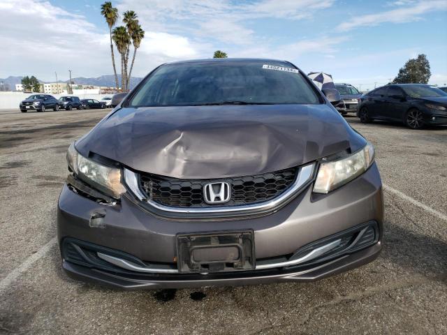 19XFB2F56DE283245 - 2013 HONDA CIVIC LX CHARCOAL photo 5