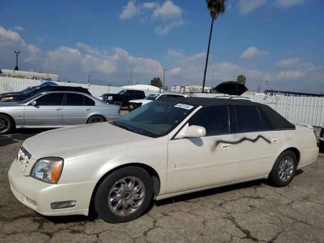 1G6KF5798YU201290 - 2000 CADILLAC DEVILLE DTS WHITE photo 1