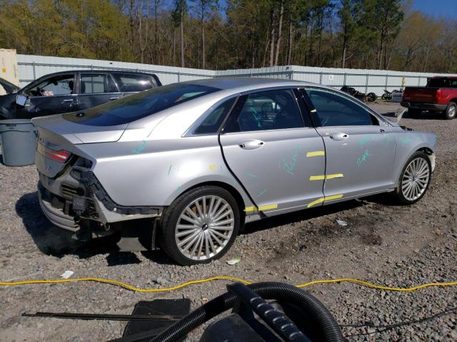 3LN6L5E98HR610998 - 2017 LINCOLN MKZ RESERVE ვერცხლისფერი ფოტო 3
