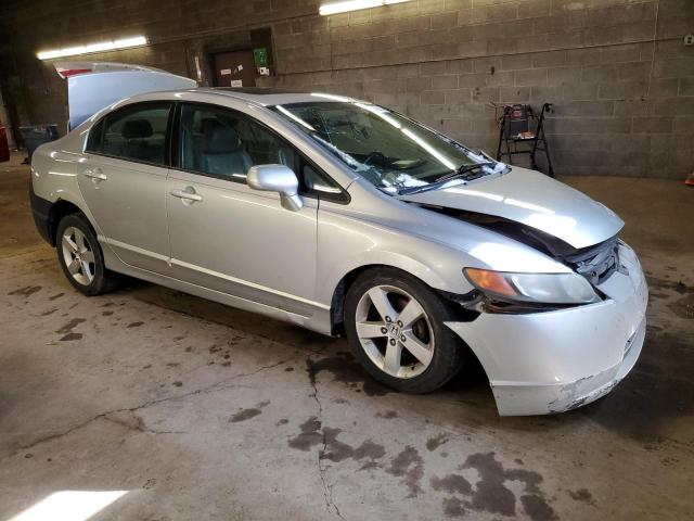 2HGFA169X8H348903 - 2008 HONDA CIVIC EXL SILVER photo 4