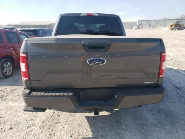 1FTEW1CPXJKF20490 - 2018 FORD F150 SUPERCREW GRAY photo 6