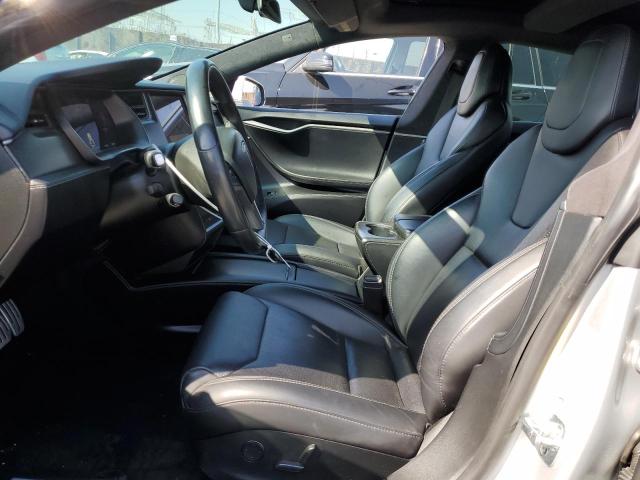 5YJSA1E40JF265835 - 2018 TESLA MODEL S 银色 照片 7